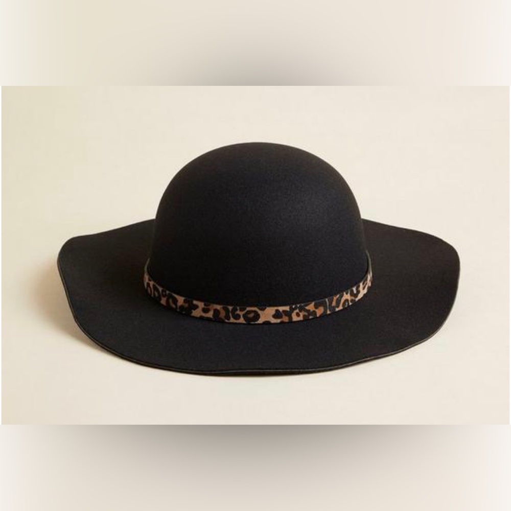 Torrid leopard wide brim hat NEW